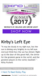 Mobile Screenshot of kirbyslefteye.com
